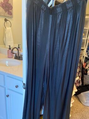 Victoria's Secret Black Wide Leg Pants